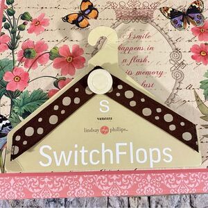 Lindsay Phillips SwitchFlops Deco Straps Size Small NWT